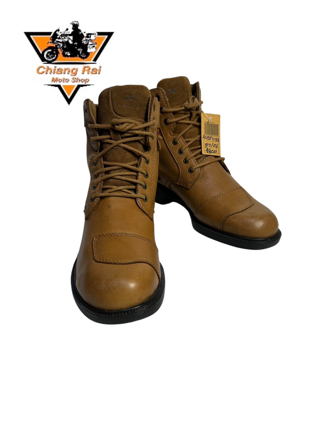 รองเท้าขี่มอเตอร์ไซด์( มือสอง) RCBT-058 Size ขนาดจากป้าย 41:EUR / 7:UK / 26:Cm.(Exustar)