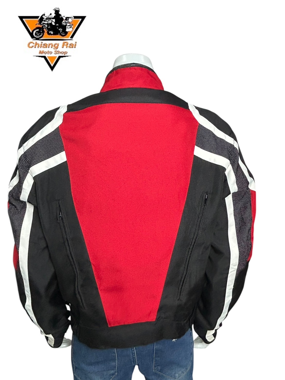 เสื้อขี่มอเตอร์ไซด์( มือสอง) CRSB 036 : อก 46" ยาว 25" (L) **FrankThomas**