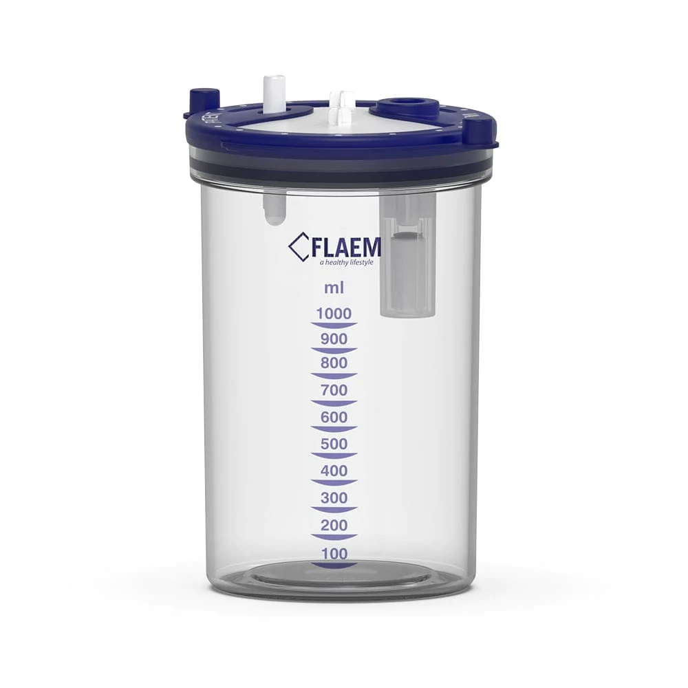 กระบอกเครื่องดูดเสมหะ FLAEM Suction Bottle รุ่น Aspira ขนาด 1000 ML (รุ่นใหม่)