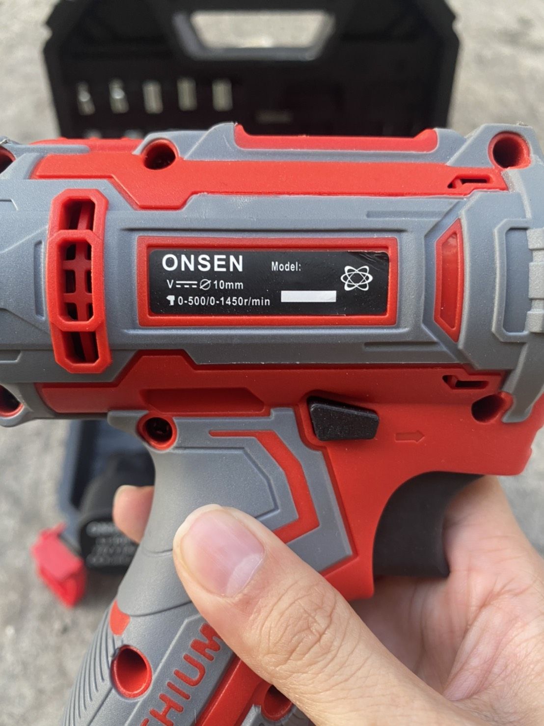 สว่านแบต สว่านไร้สาย Onsen 72V แบต 2 ก้อน