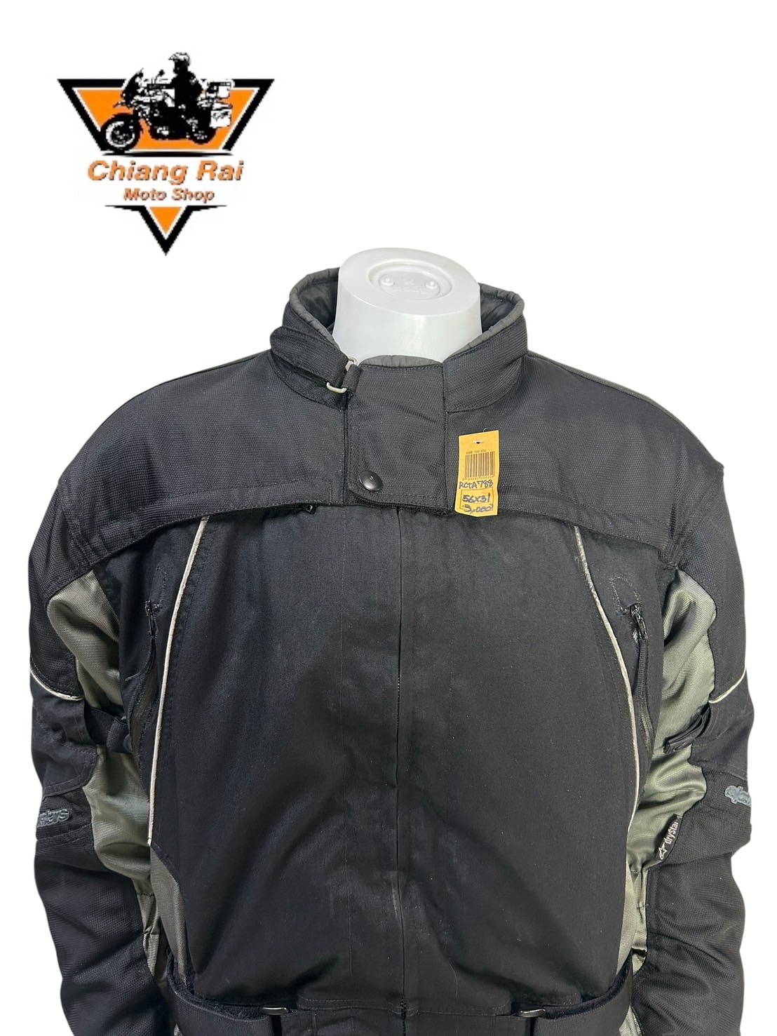 เสื้อขี่มอเตอร์ไซด์( มือสอง) RCTA 788 อก 56" ยาว 31 (2XL) **Alpinestars**