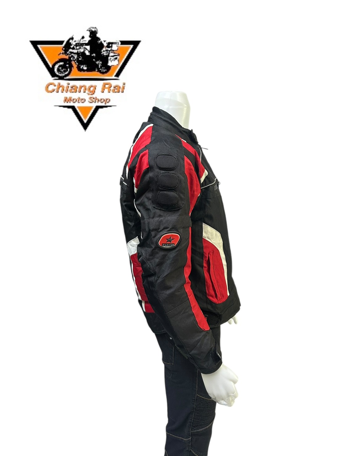เสื้อขี่มอเตอร์ไซด์( มือสอง) CRSB 063 : อก 46" ยาว 25" (L) **TUZO**