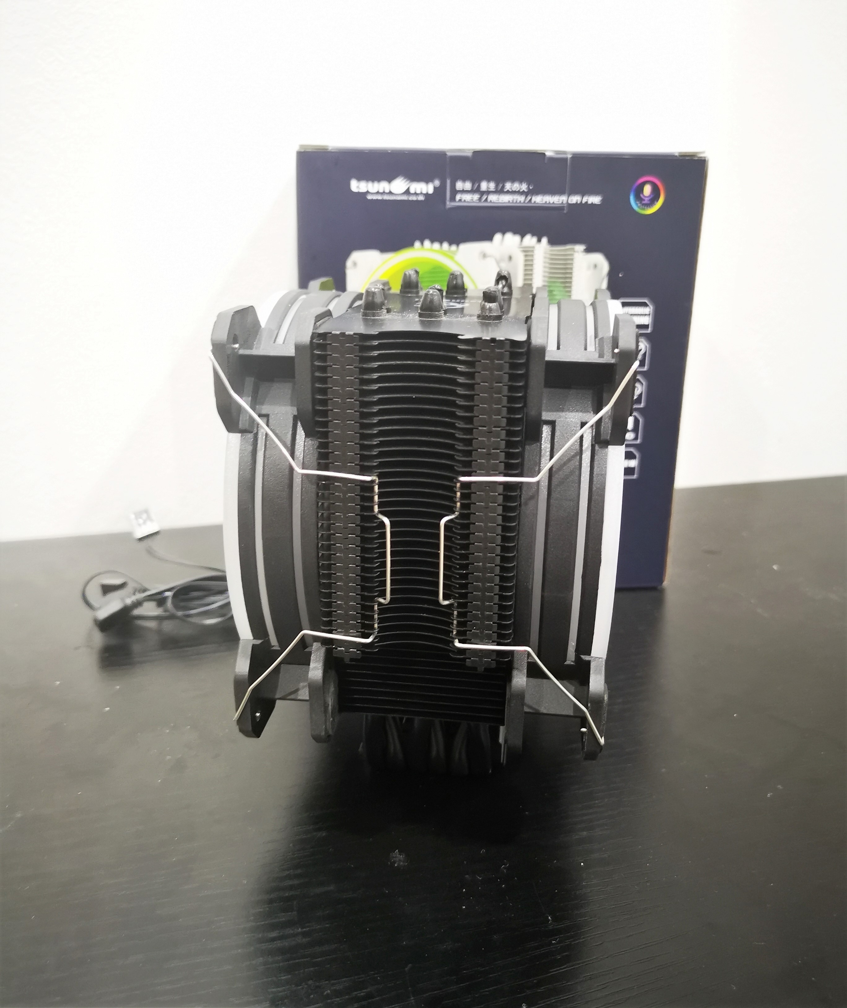 COOLER CPU TSUNAMI TSS-9100 RGB (Black)