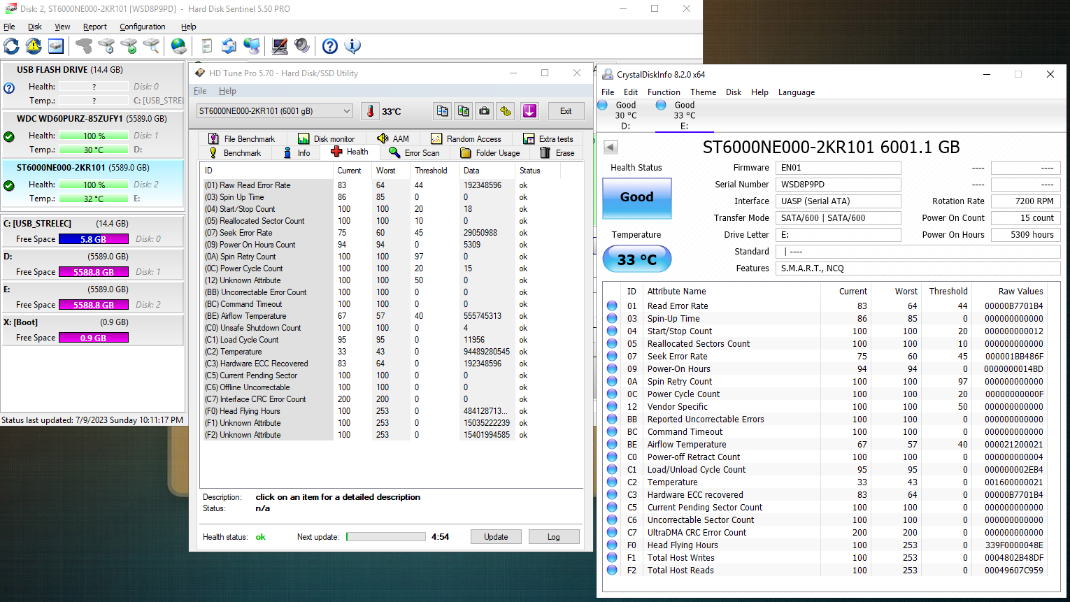 HDD Seagate IronWolf Pro 6TB NAS