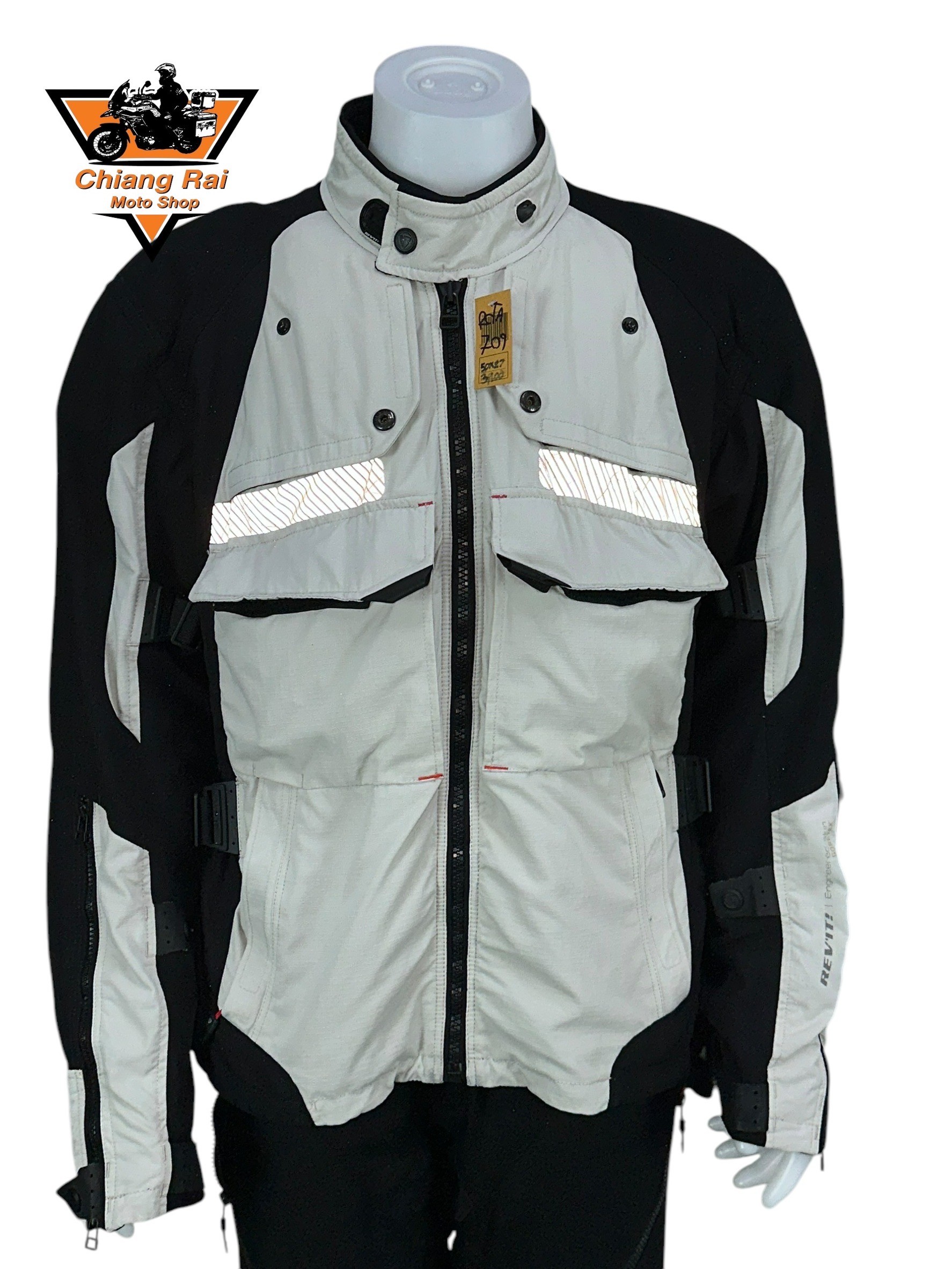เสื้อขี่มอเตอร์ไซด์( มือสอง) RCTA 709 อก 50" ยาว 27 (XL) **REV'IT!**