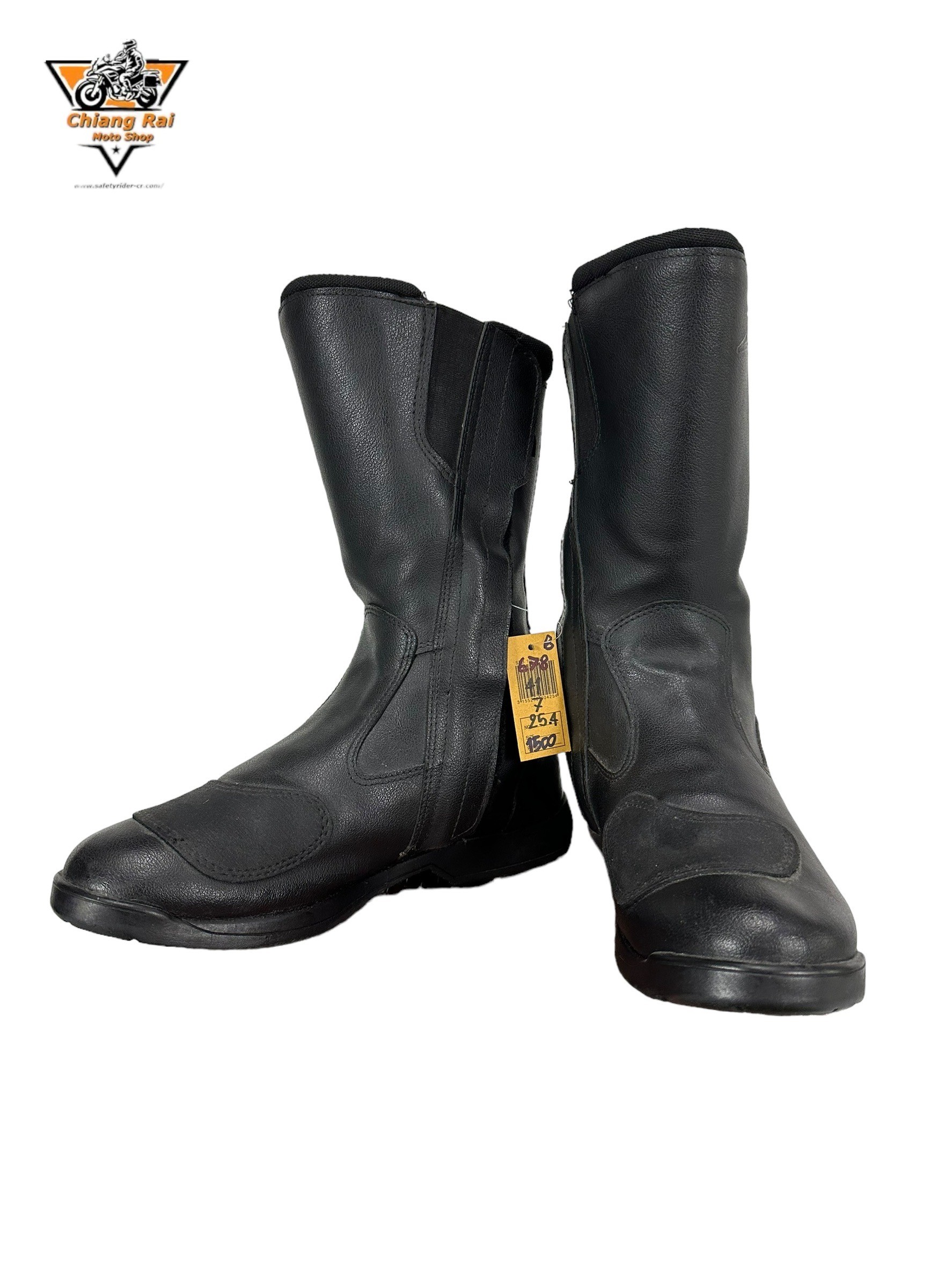 รองเท้าขี่มอเตอร์ไซด์( มือสอง) RCBS-678 Size ขนาดจากป้าย 41:EUR / 7:UK / 25.4:Cm.(NO RBAND)