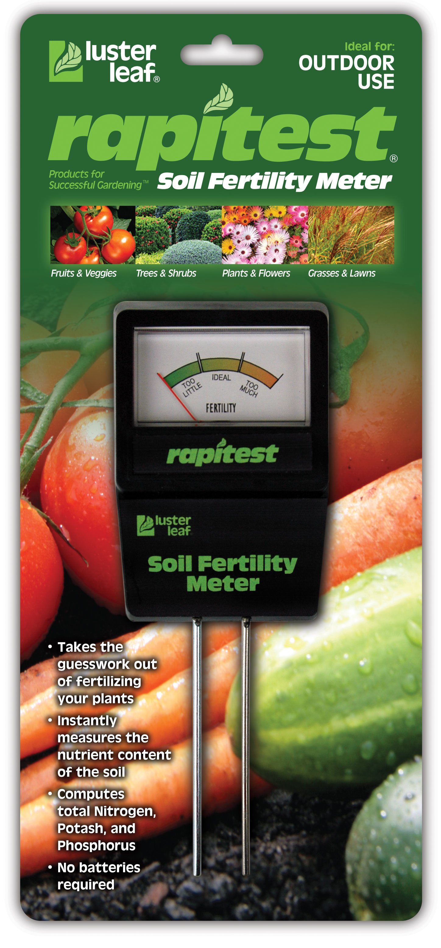 Rapitest Soil Fertility Meter รุ่น 1865 เครื่องวัดความอุดมสมบูรณ์ของธาตุอาหารในดิน (ผลรวม NPK ในดิน)