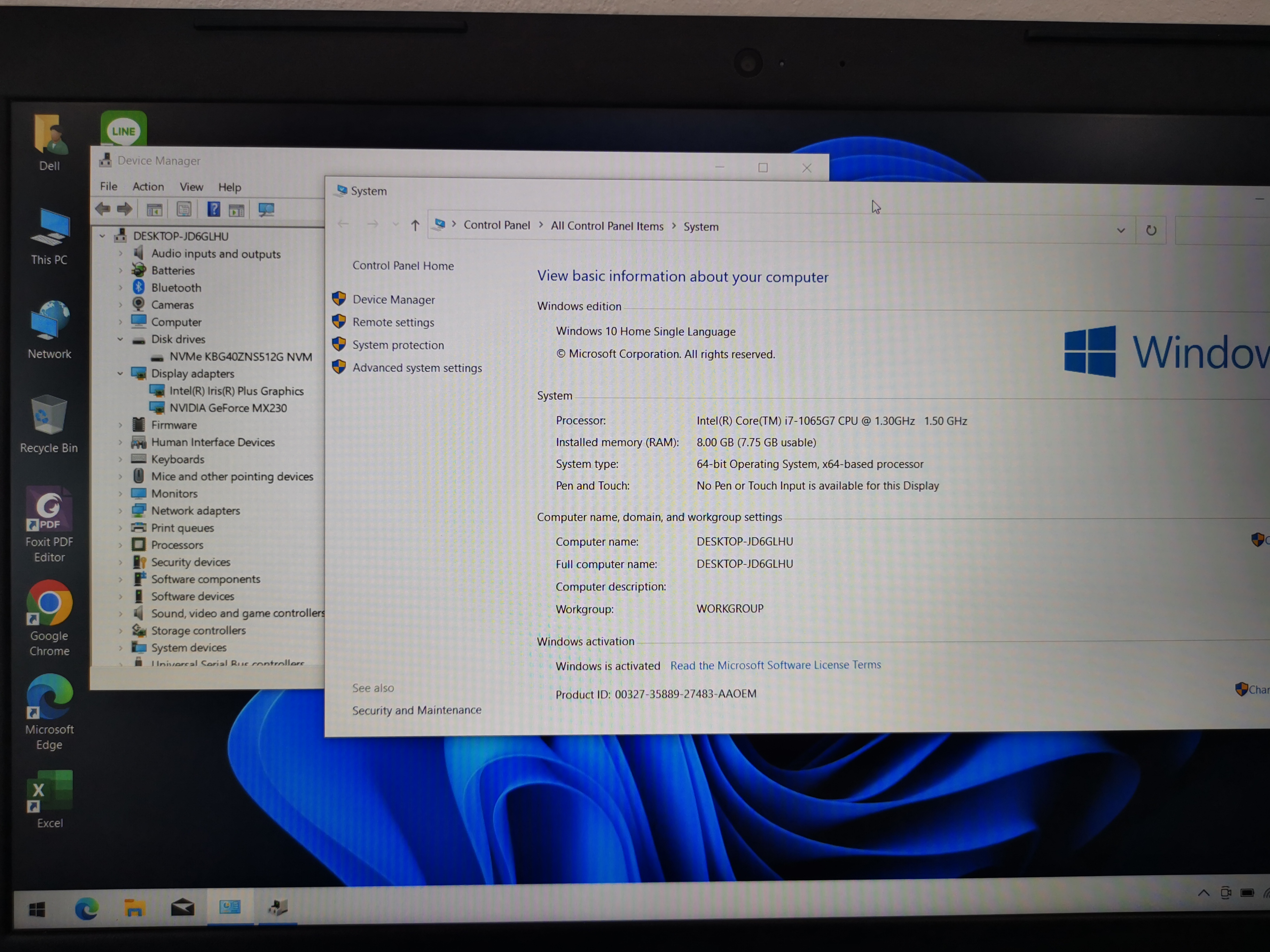 DELL Inspiron 15 3593-W566115305THW10