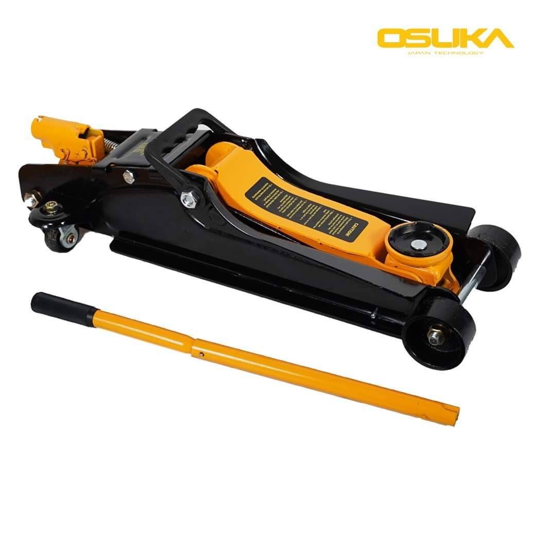 แม่แรงยกรถ ยี่ห้อ OSUKA รุ่น OSFJ-2.5T ตะเข้ 2.5 ตัน โหลดเตี้ย