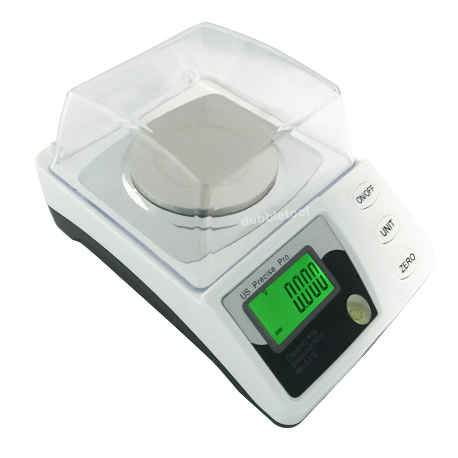 เครื่องชั่งดิจิตอล เครื่องชั่งเพชรพลอย เครื่องชั่งกะรัต เครื่องชั่งความละเอียดสูง 60g/0.001g (300Ct/0.005Ct)