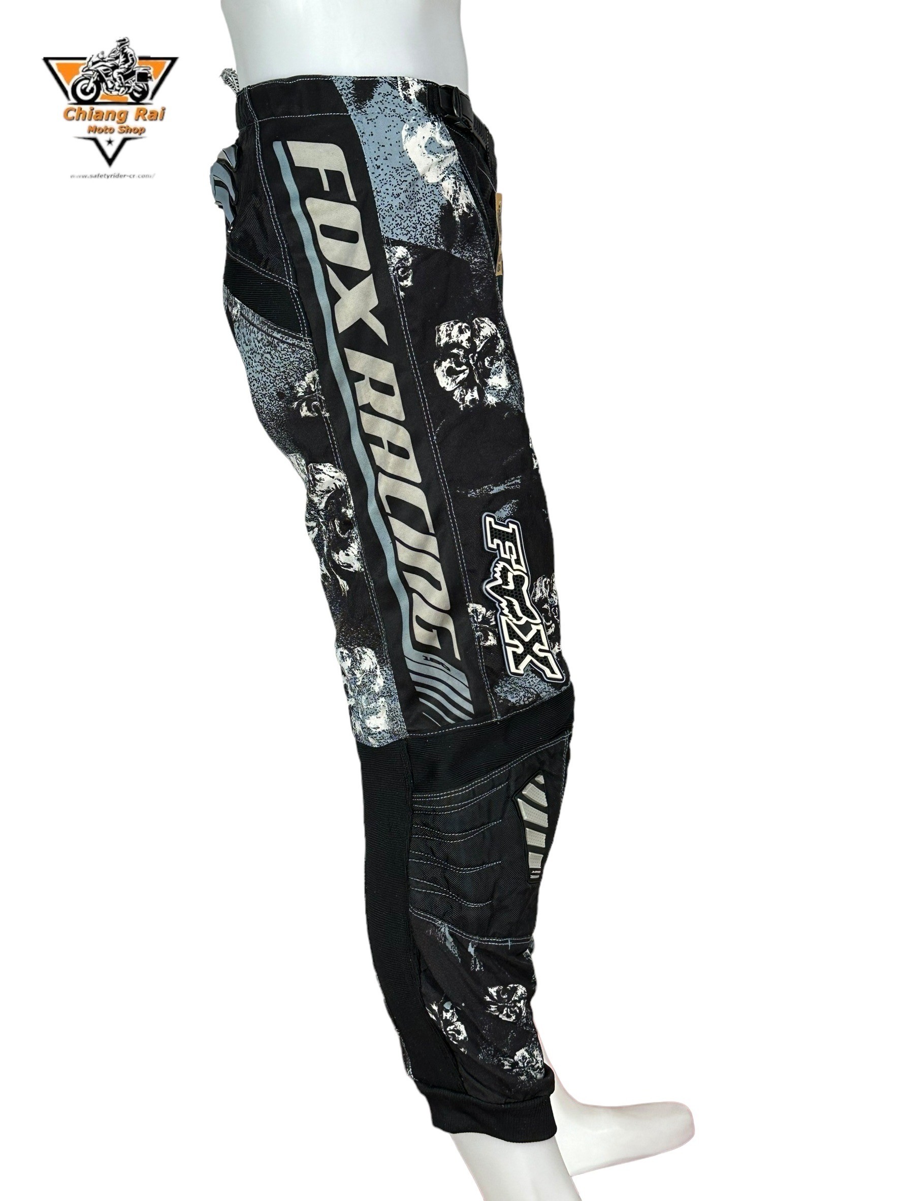 กางเกงขี่มอเตอร์ไซด์ ( มือสอง ) E&A 652: เอว 30" ยาว 27" **FOX**