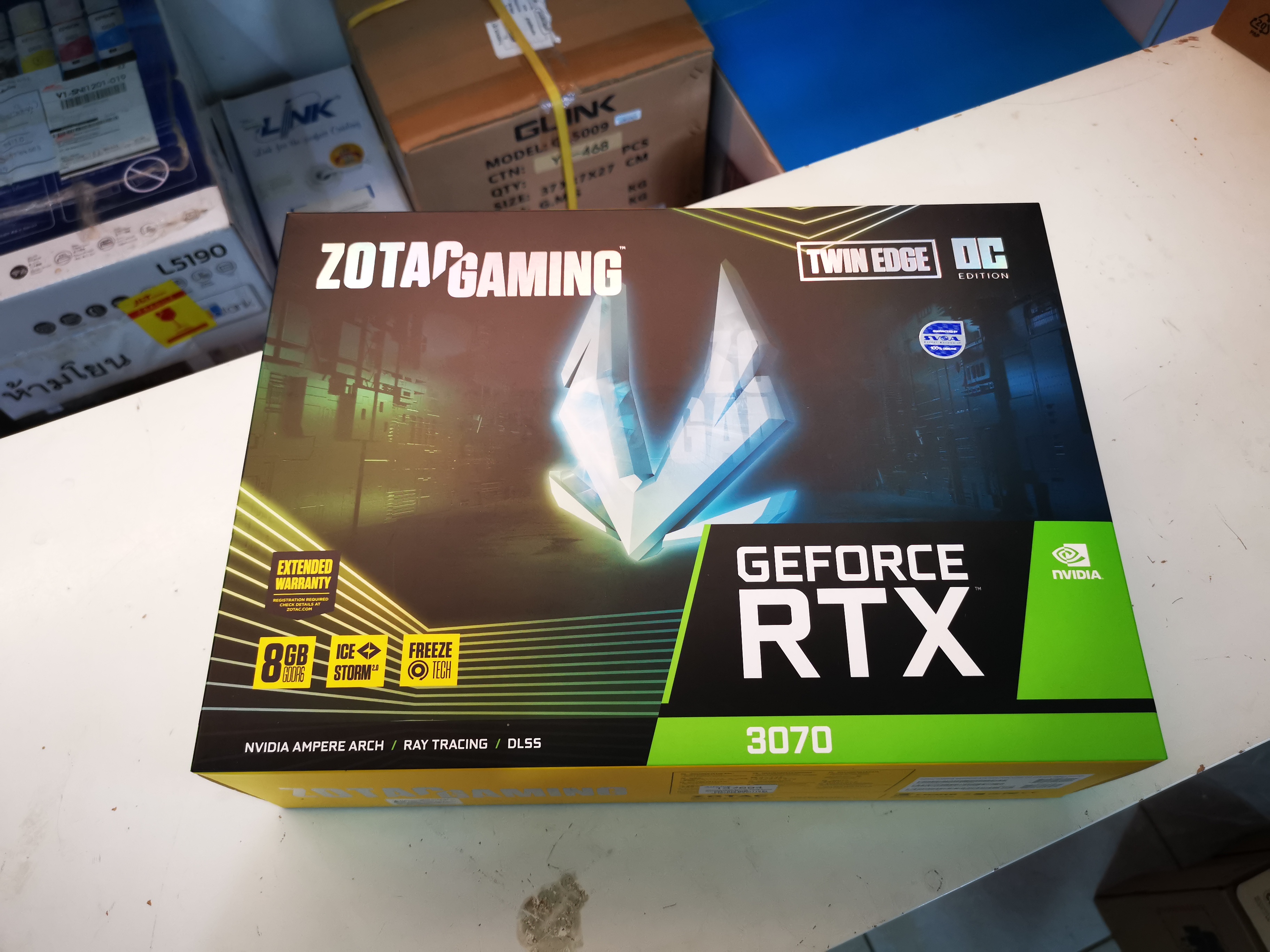 ZOTAC RTX 3070 TWIN EDGE GAMING 8GB/OC GDDR6 (LHR)