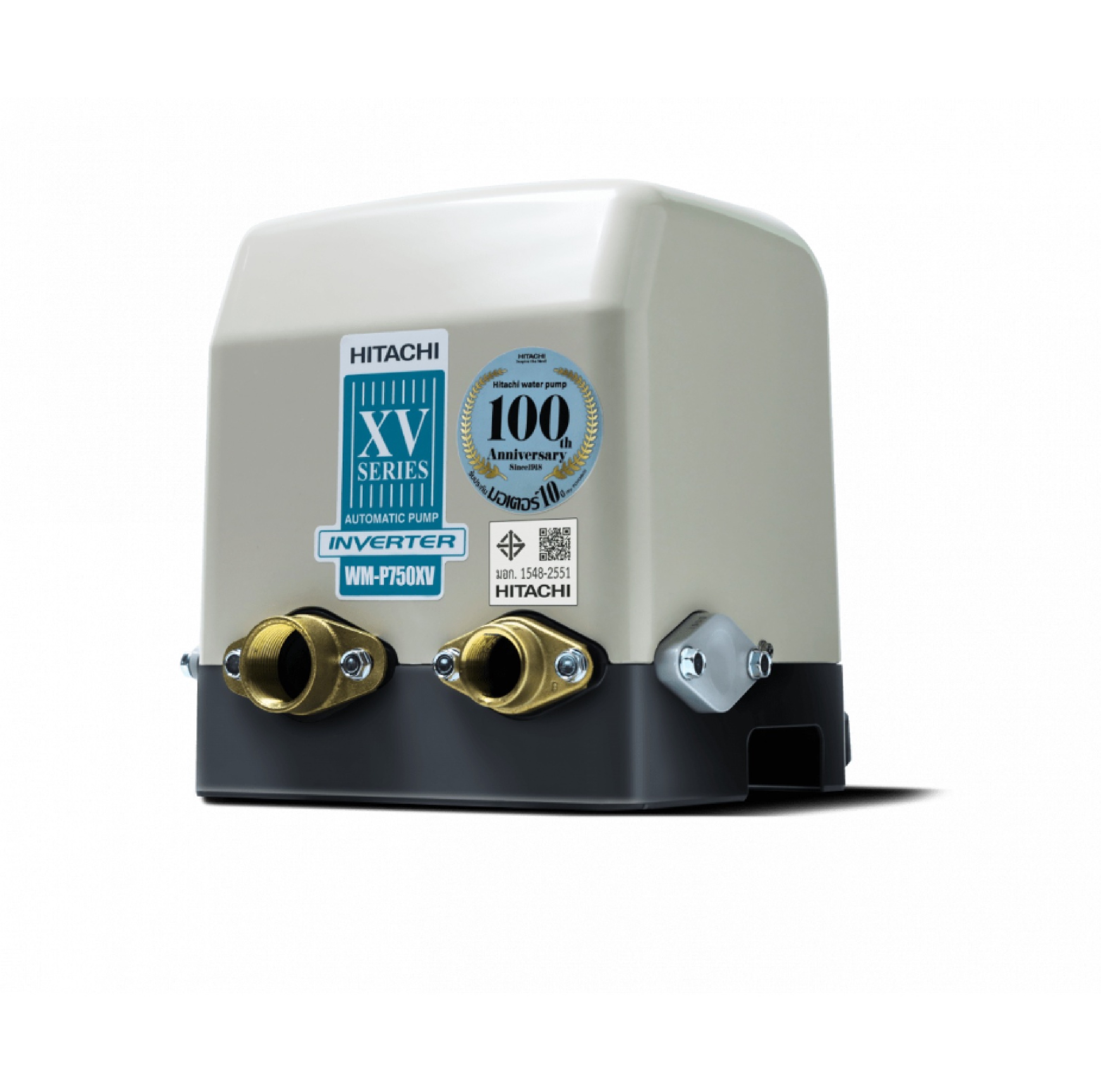 HITACHI ปั๊มน้ำอัตโนมัติแรงดันคงที่ 750V รุ่น WM-P750XV (Inverter)