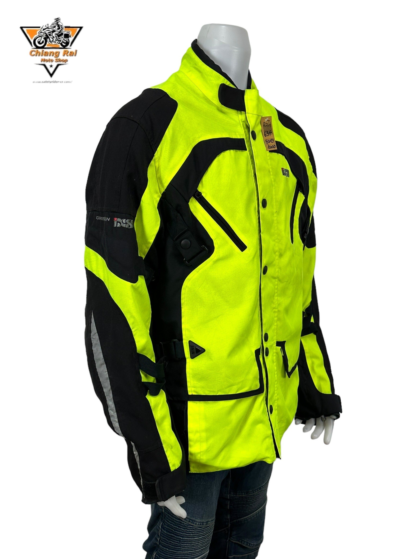 เสื้อขี่มอเตอร์ไซด์( มือสอง) RCTA 634: อก 50" ยาว 29"(XL) **IXS**