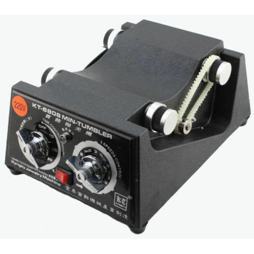 เครื่องร่อนเงา เครื่องร่อนลูกเหล็ก เครื่องร่อนเงาจิวเวรี่ Magnetic Tumbler รุ่น KT-6808