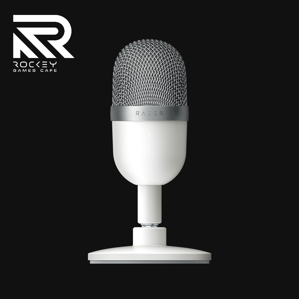 RAZER Seiren Mini - ไมโครโฟนสตรีมเมอร์ เกมมิ่ง ขนาดเล็ก ขาว/ชมพู/ดำ USB Microphone Condenser