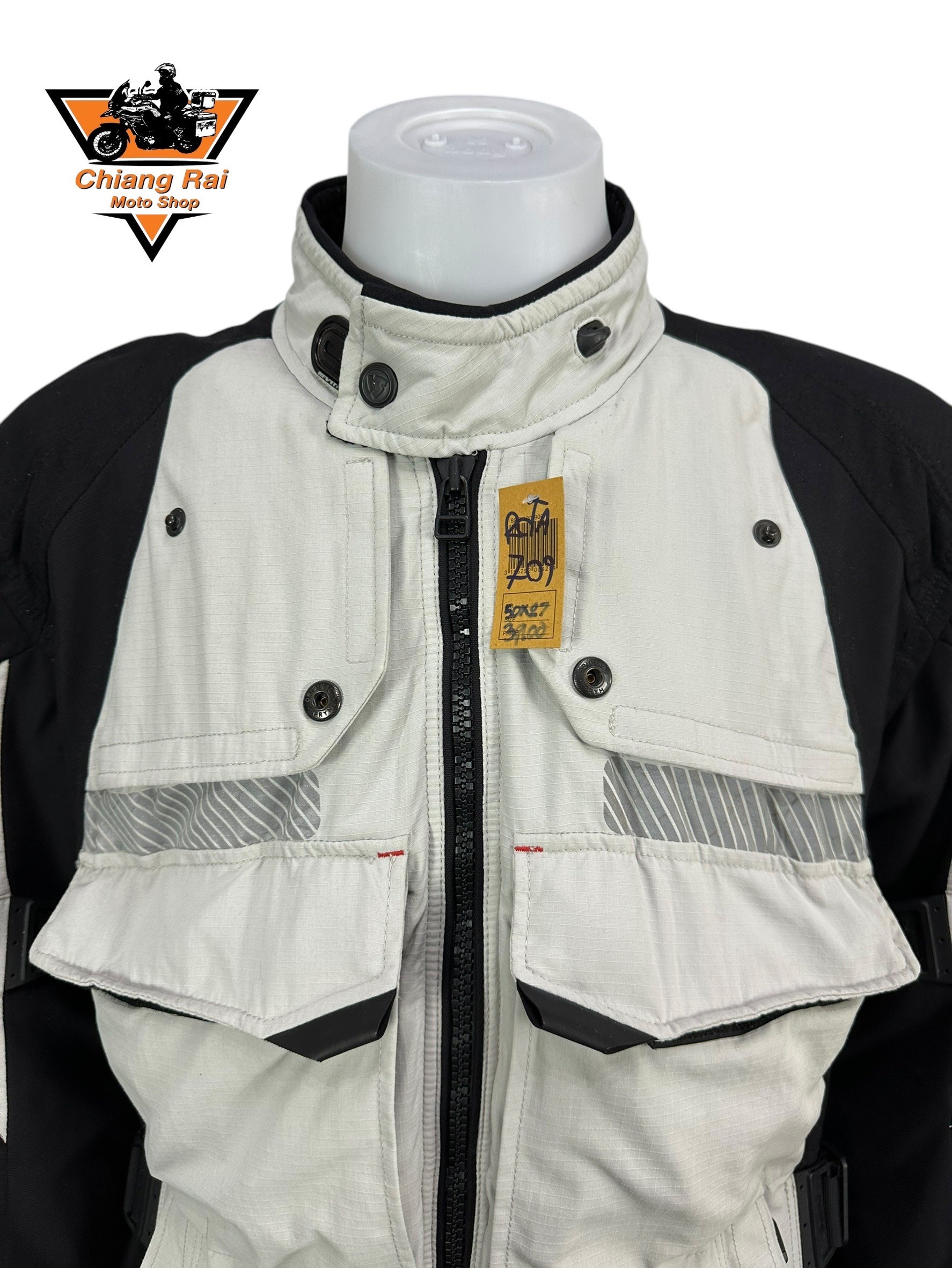 เสื้อขี่มอเตอร์ไซด์( มือสอง) RCTA 709 อก 50" ยาว 27 (XL) **REV'IT!**