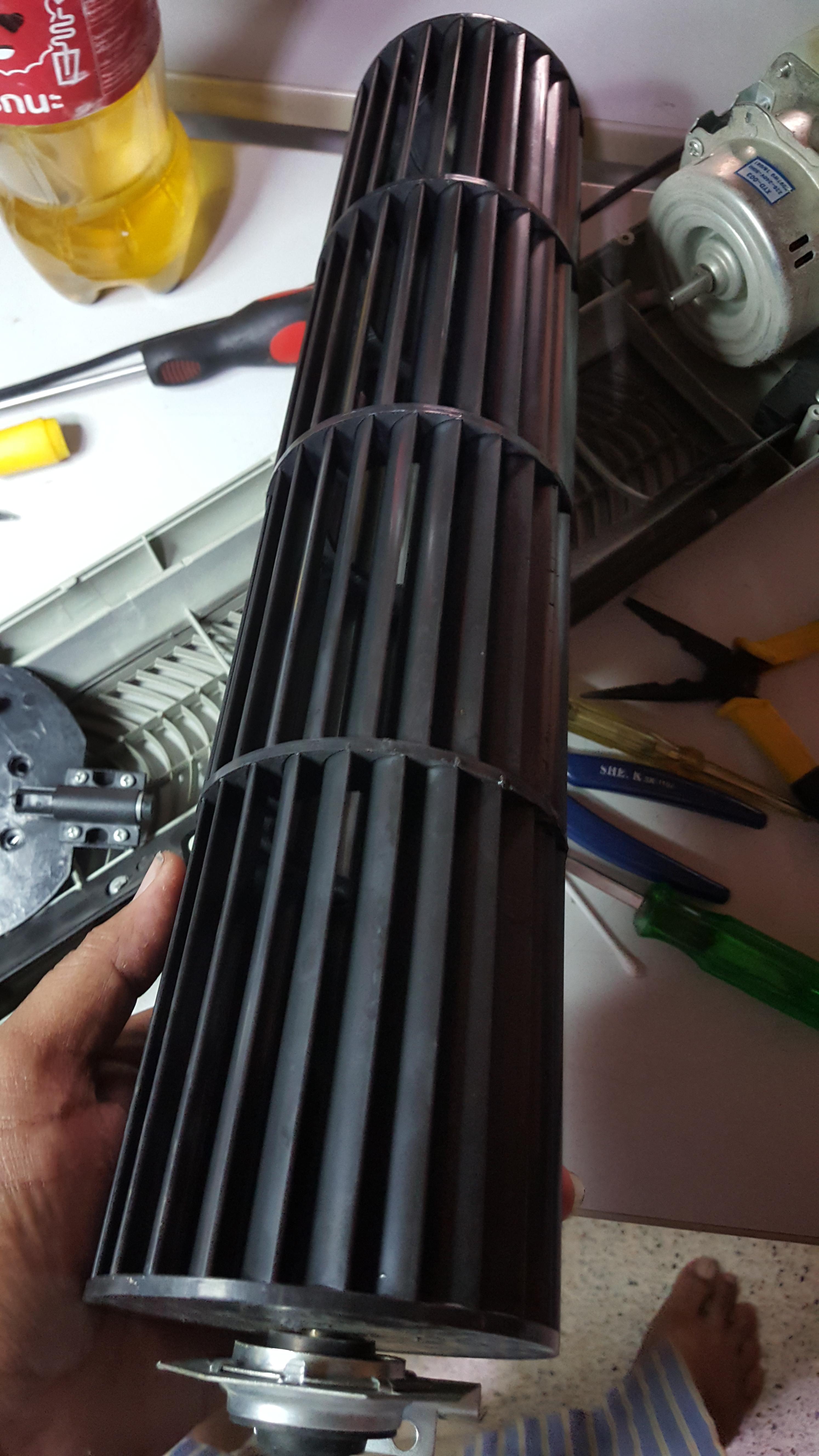 ซ่อมพัดลม ยี่ห้อ BIONAIRE รุ่น BT16 อาการเปิดเครื่องไม่ติด