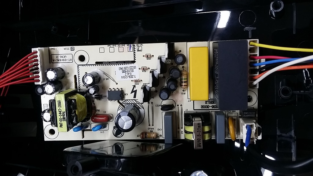 ซ่อมเครื่องฟอกอากาศ ยี่ห้อ PHILIPS รุ่น AC1215 อาการพัดลมหมุนเบา