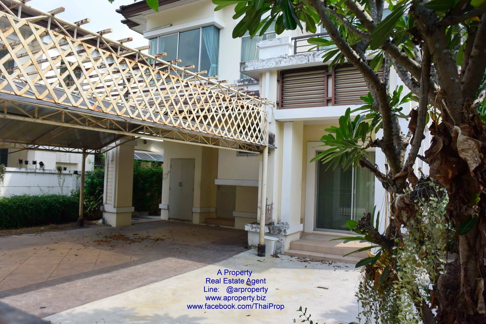ให้เช่า บ้านเดี่ยว หลังมุม ติดรัตนาธิเบศน์ ใกล้สะพานพระนั่งเกล้า