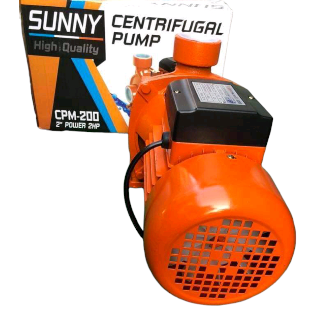 ปั๊มหอยโข่งหน้าใหญ่ ยี่ห้อ Sunny 2 นิ้ว 2 แรง รุ่น CPM-200