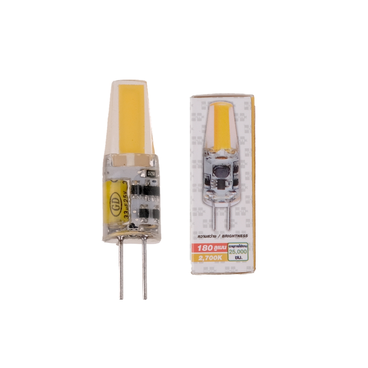 HI-TEK หลอดไฟ LED G4 2 วัตต์ รุ่น ECO