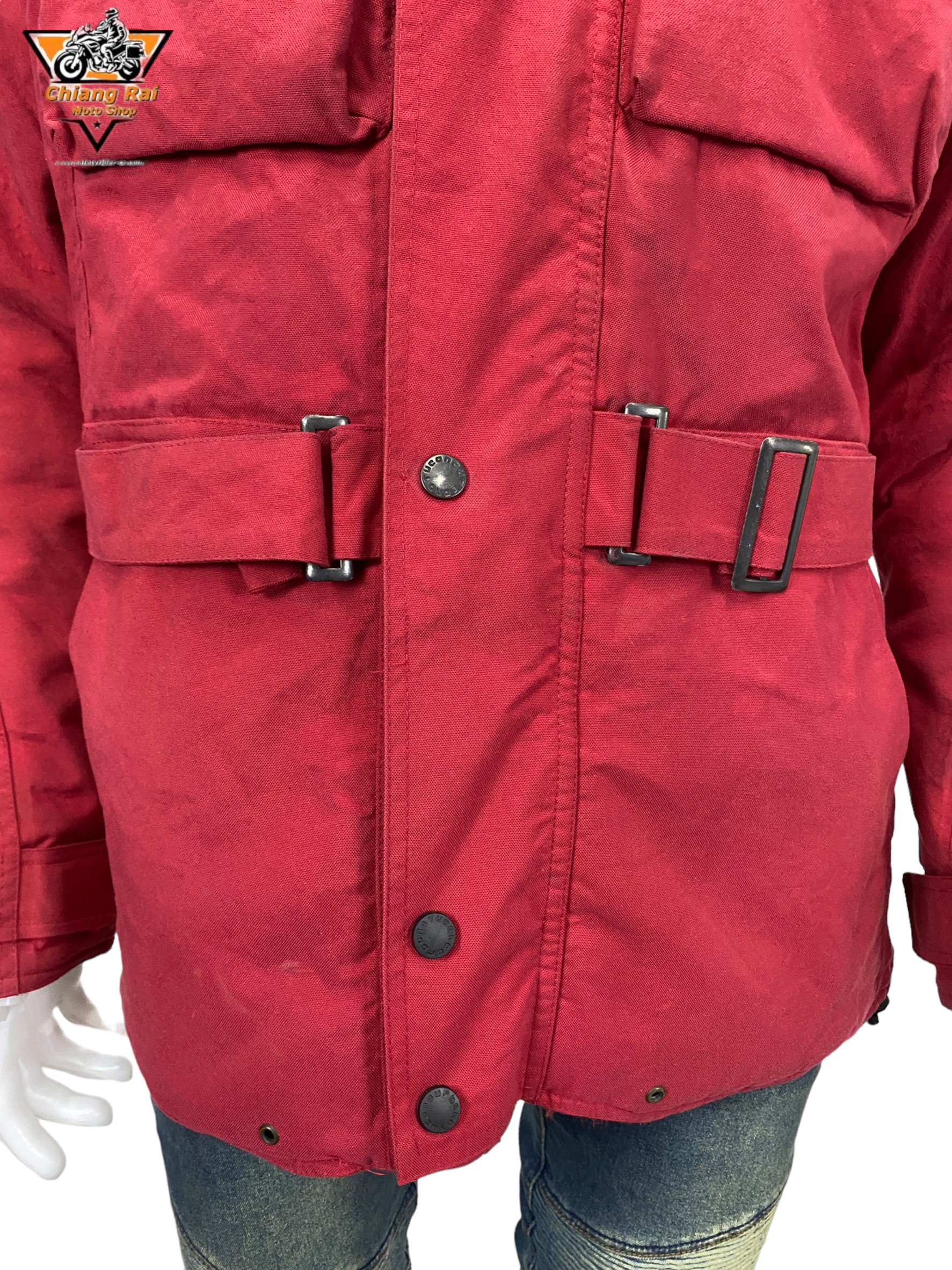 เสื้อขี่มอเตอร์ไซด์( มือสอง) RCTA 489: อก 46" ยาว 28" (L) **TUCANOURBANO**