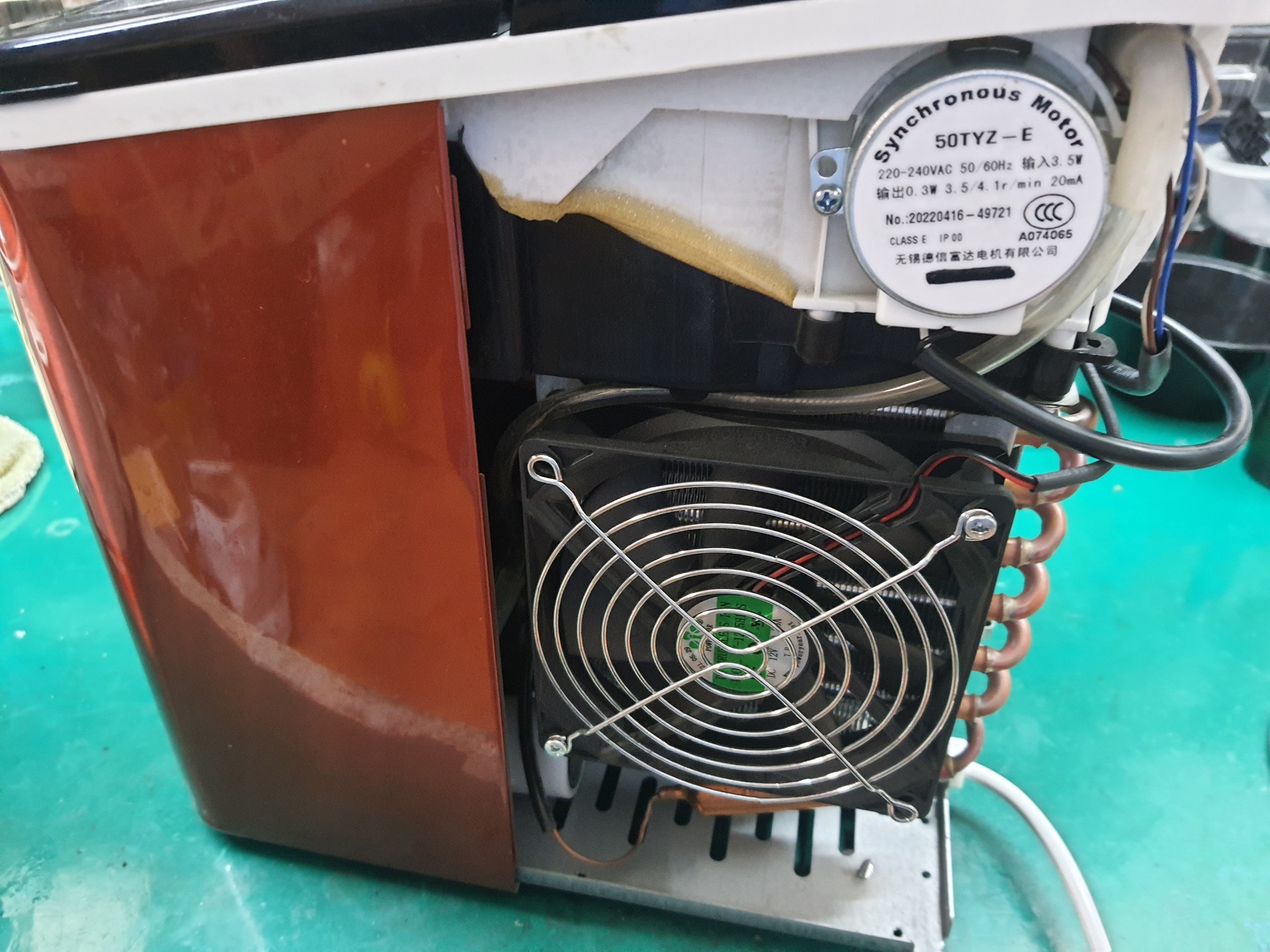 ซ่อมเครื่องทำน้ำแข็ง ยี่ห้อ XIAOMI CONAIR รุ่น CZS-26YB อาการเครื่องไม่ทำน้ำแข็ง