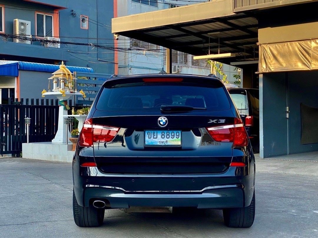 BMW X3 xDrive20d M Sport ปี 2017 สีดำ