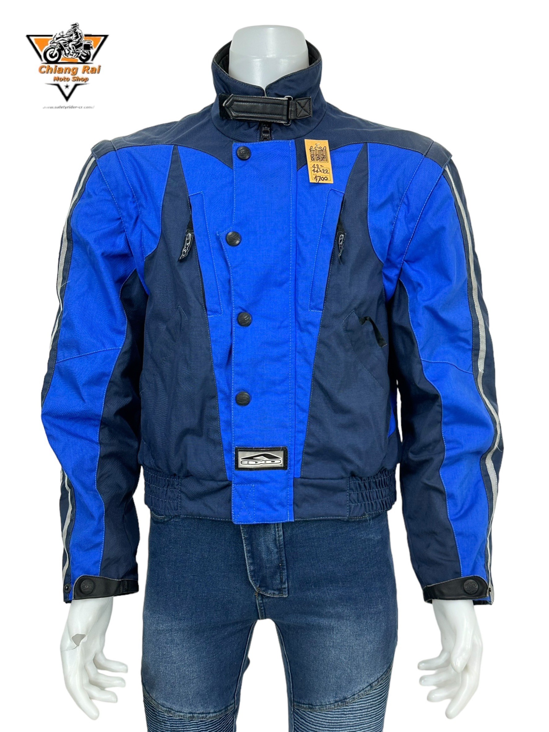 เสื้อขี่มอเตอร์ไซด์( มือสอง) RCSA 837 : อก 42-44" ยาว 22" (M) **axo**