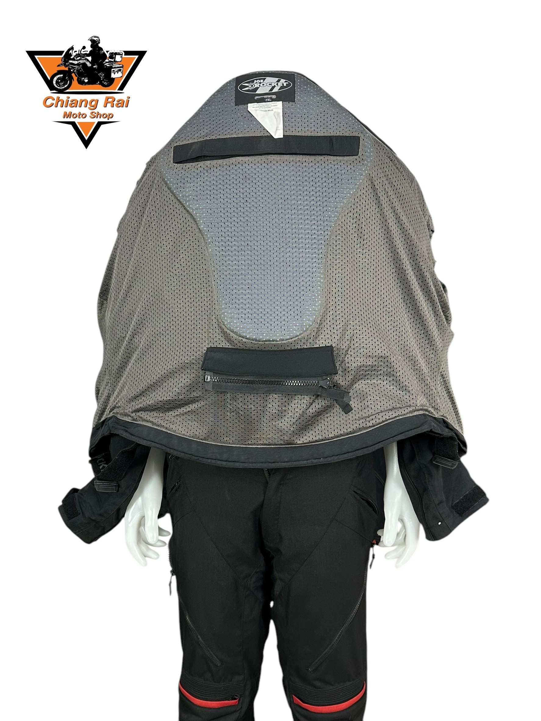 เสื้อขี่มอเตอร์ไซด์( มือสอง) RCSA 981 : อก 58" ยาว 24" (3XL) **JOE ROCKET**