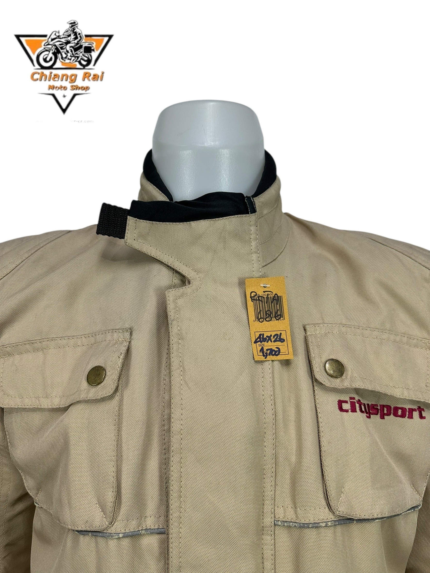 เสื้อขี่มอเตอร์ไซด์( มือสอง) RCTA 686 อก 46" ยาว 26"(L) **city sport**