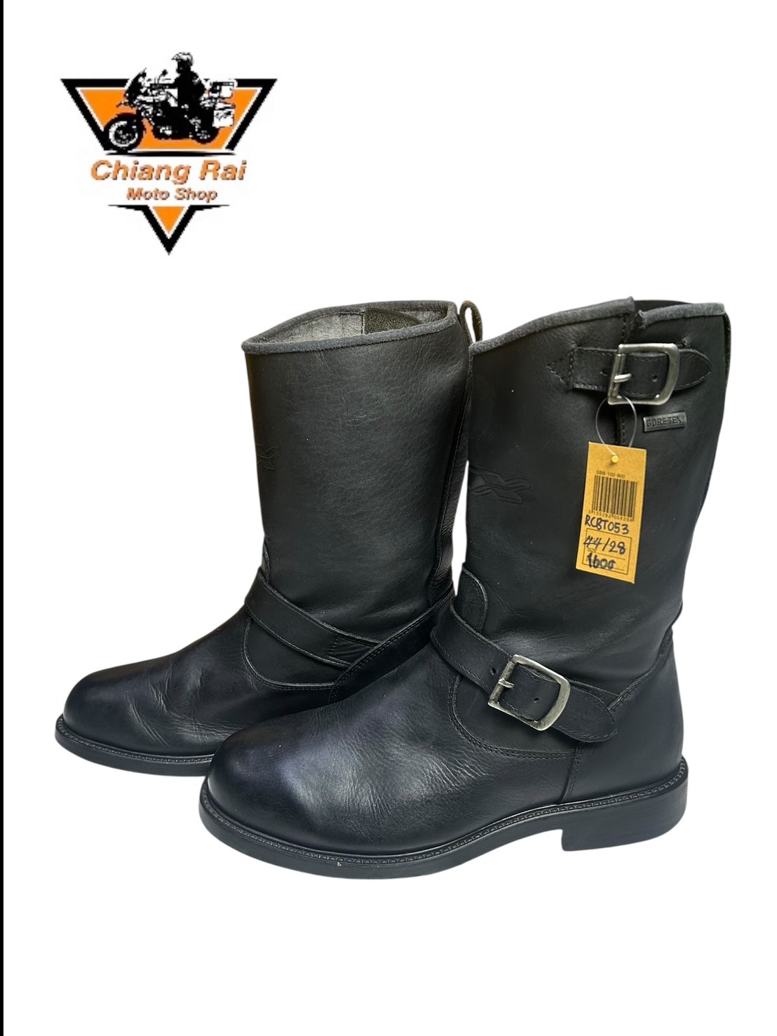 รองเท้าขี่มอเตอร์ไซด์( มือสอง) RCBT-053 Size ขนาดจากป้าย 44:EUR / 10:UK / 28:Cm.(TCX)