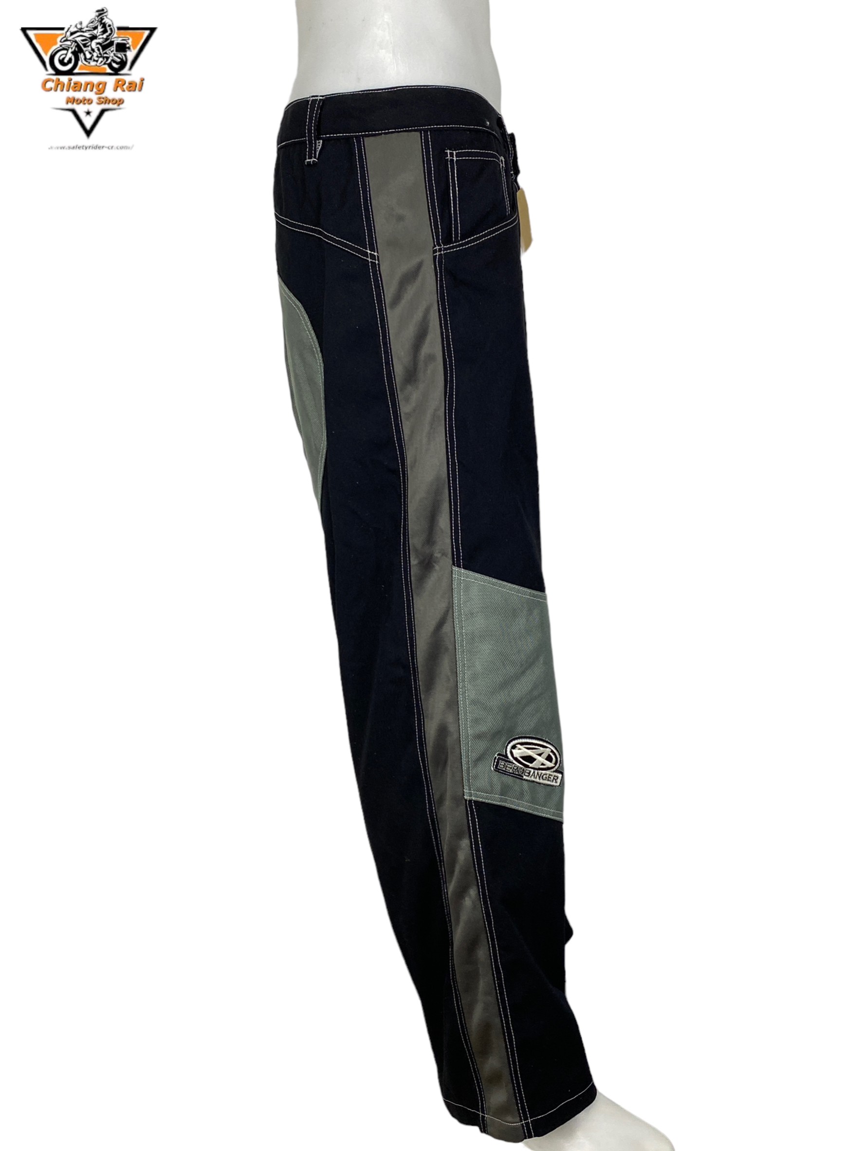 กางเกงสำหรับขี่มอเตอร์ไซด์ ( มือสอง ) E&A 598: เอว 34" ยาว 26" **BERMBANGER**