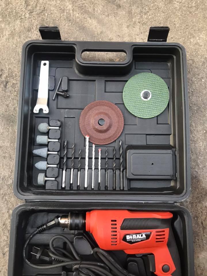 มาเเพ็คคู่ คุ้มสุดๆ ชุดสว่าน+หินเจีย berala