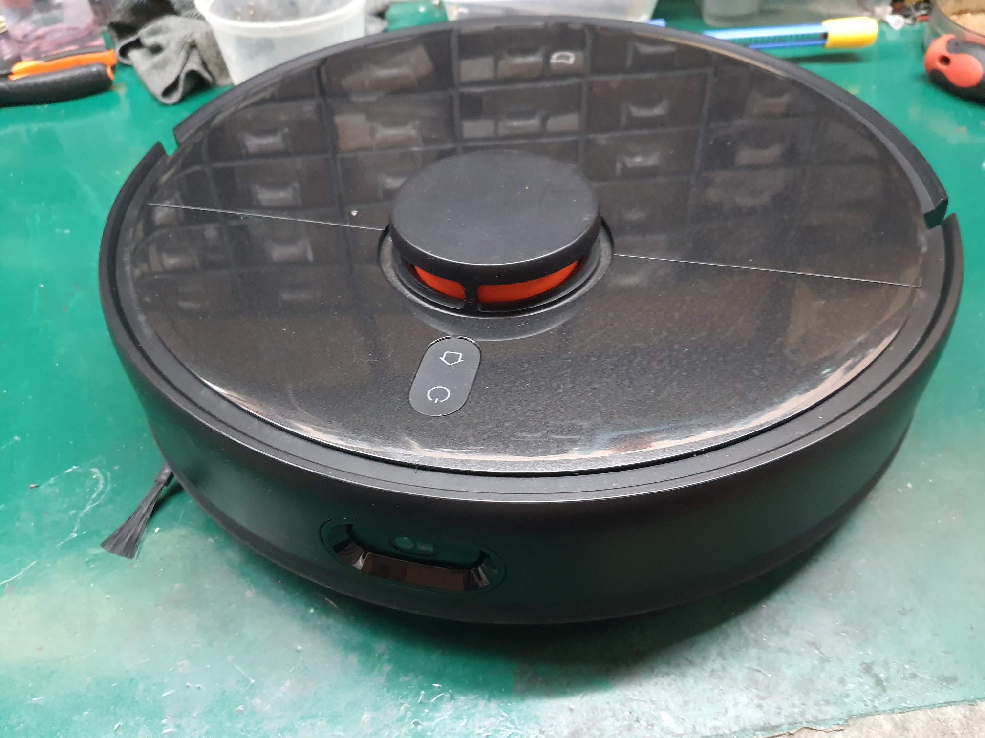 ซ่อมหุ่นยนต์ดูดฝุ่น ยี่ห้อ Xiaomi Mijia รุ่น JCZ2101 อาการน้ำไม่ออกและไม่ดูดฝุ่น