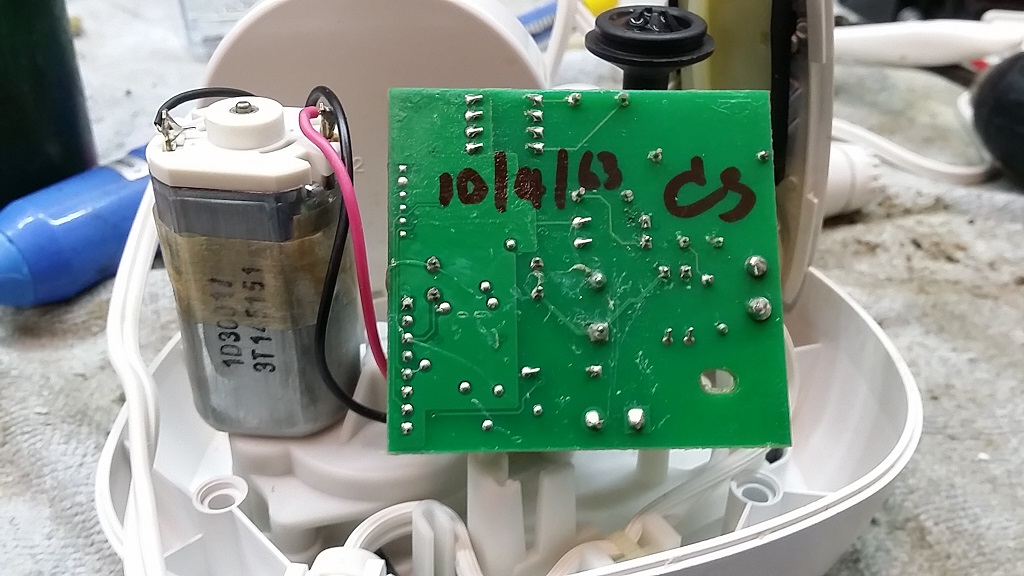 ซ่อมเครื่องทำความสะอาดฟัน ยี่ห้อ WATERPIK รุ่น WP-660C อาการเปิดไม่ติด