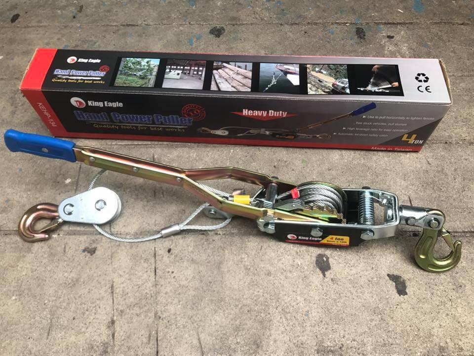 รอกสลิง มือโยก ยี่ห้อ King Eagle 2-4 ตัน ยาว 3 เมตร