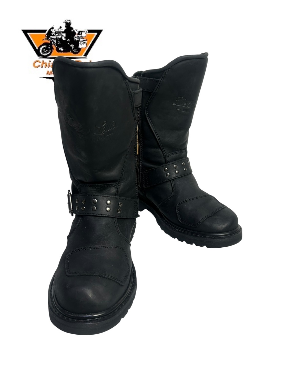 รองเท้าขี่มอเตอร์ไซด์( มือสอง) RCBT-095 Size ขนาดจากป้าย 43:EUR / 9:UK / 27.5:Cm.(Detlev Louis)