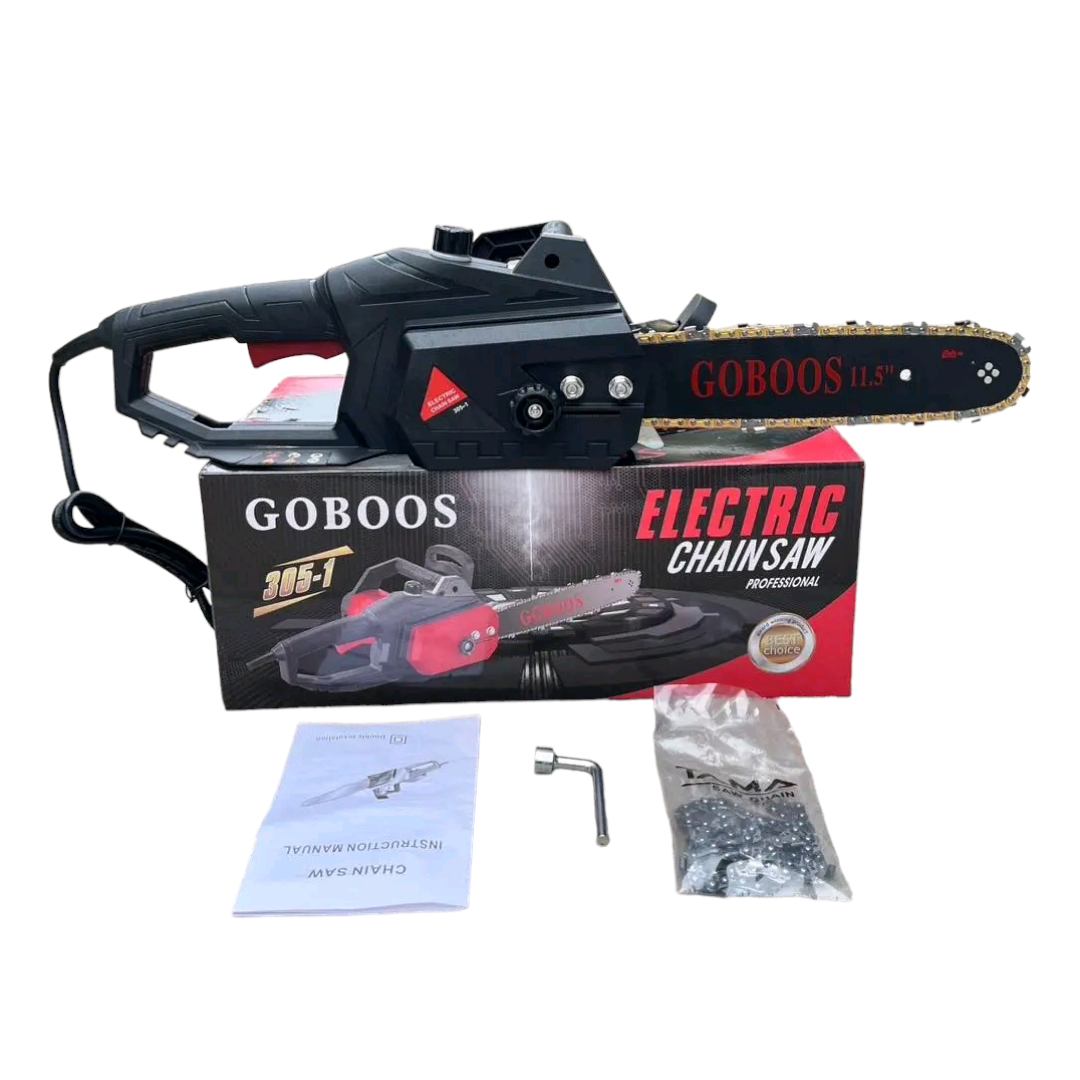 เลื่อยโซ่ไฟฟ้า ยี่ห้อ GOBOOS 11.5 นิ้ว