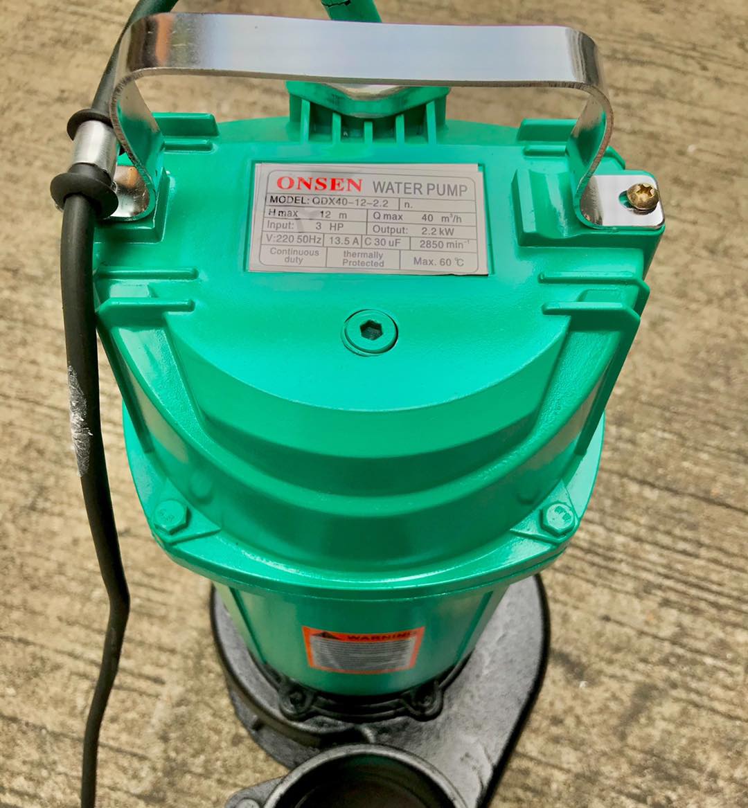 ไดโว่ไฟฟ้า Onsen 4 นิ้ว