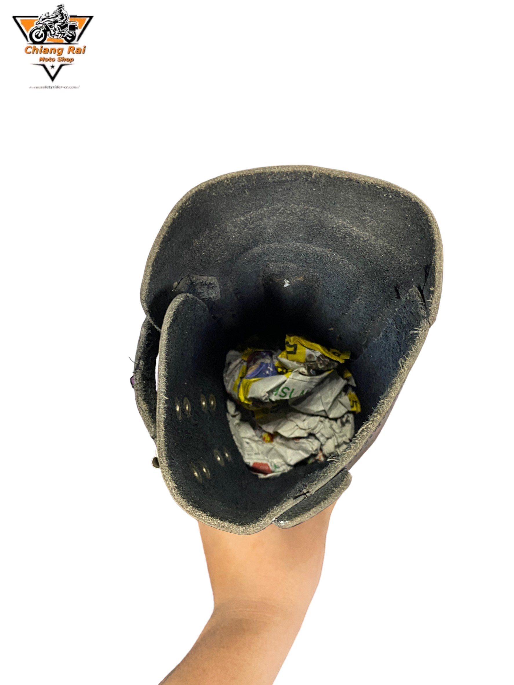 รองเท้าขี่มอเตอร์ไซด์( มือสอง) RCBS-106 Size ขนาดจากป้าย 38.5:EUR / 5.5:UK / 23.7:Cm.(OMAN)