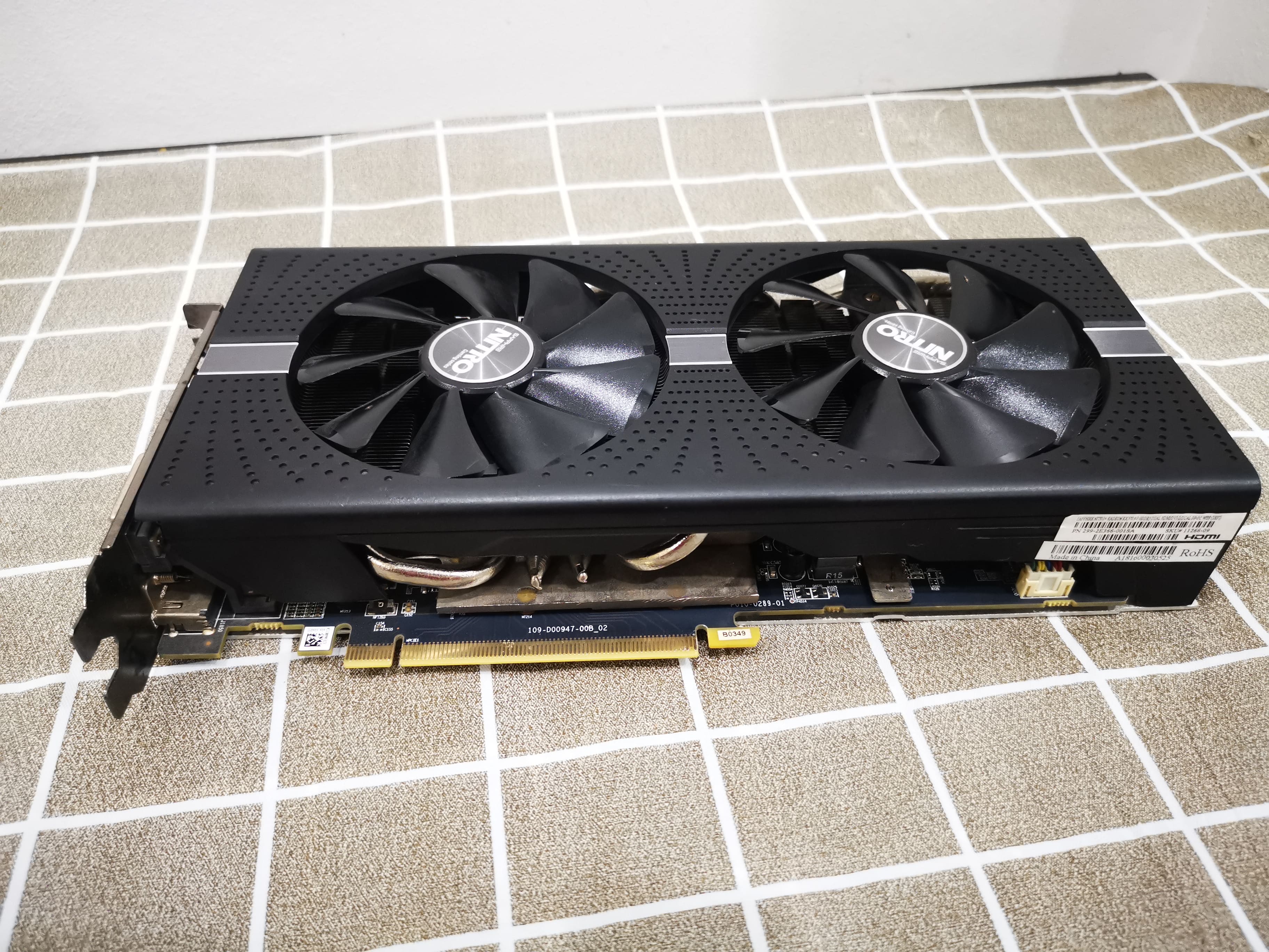 SAPPHIRE NITRO RX570 8GB GDDR5 DUAL