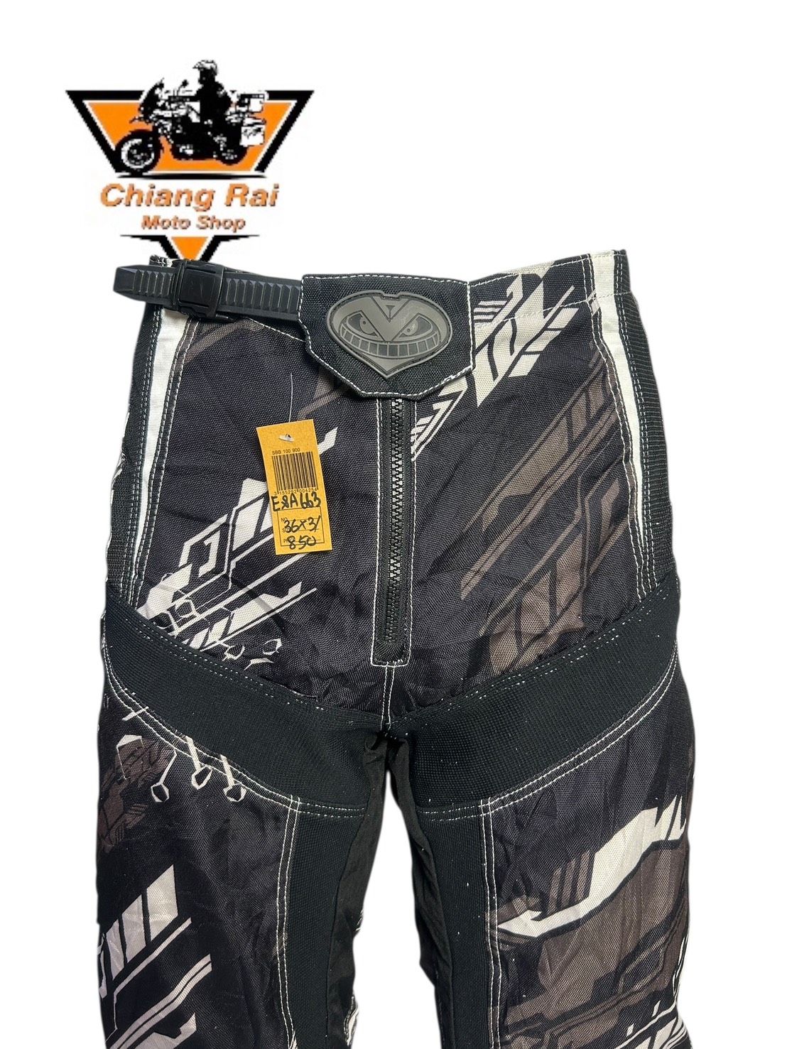กางเกงขี่มอเตอร์ไซด์ ( มือสอง ) E&A 663: เอว 36" ยาว 31" **MADHEAD**