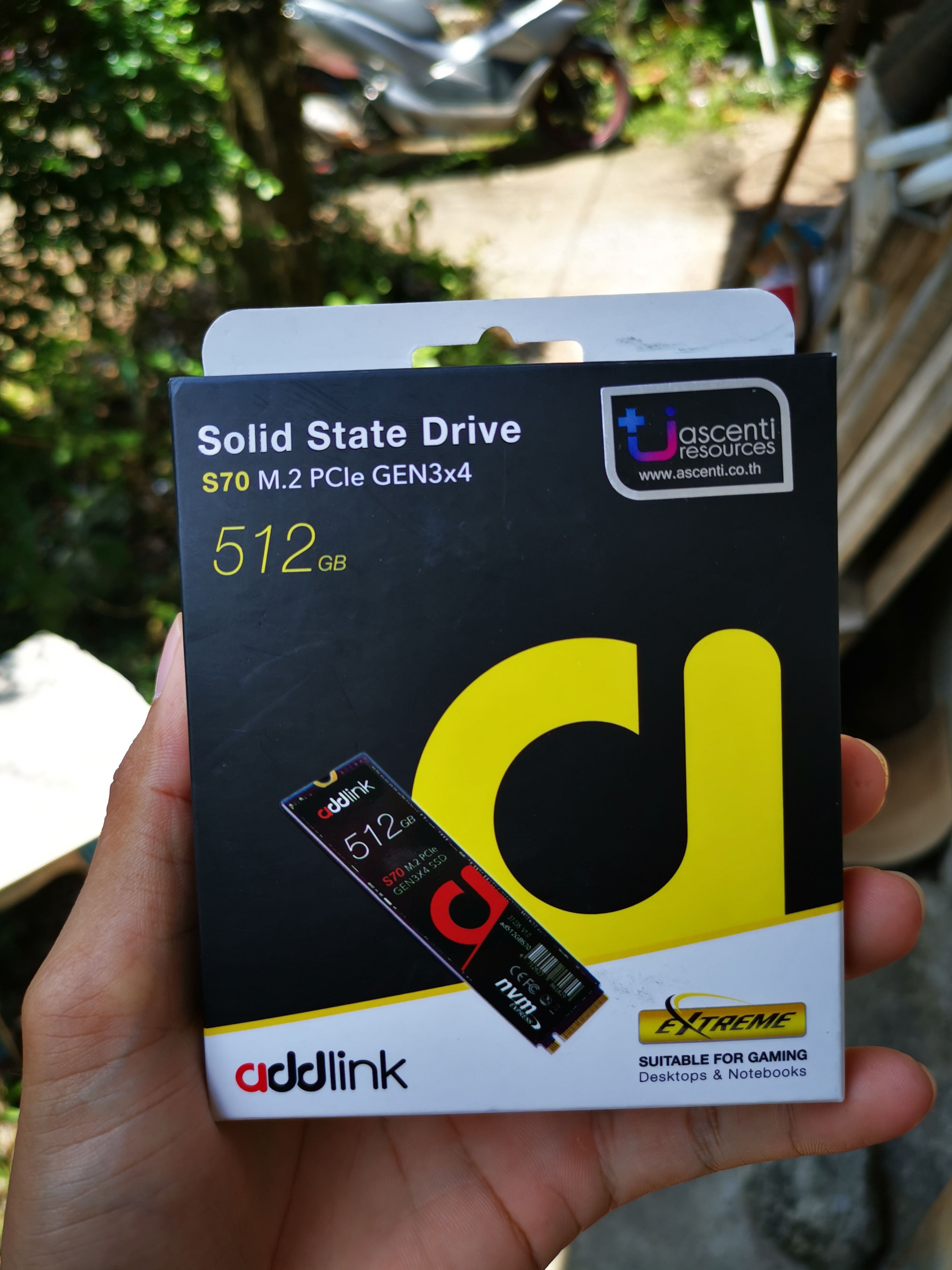 SSD M.2 NVMe addlink S70 512 GB