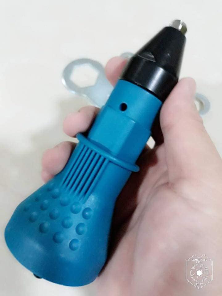 MARCH เครื่องย้ำรีเวทแบบใช้กับสว่าน