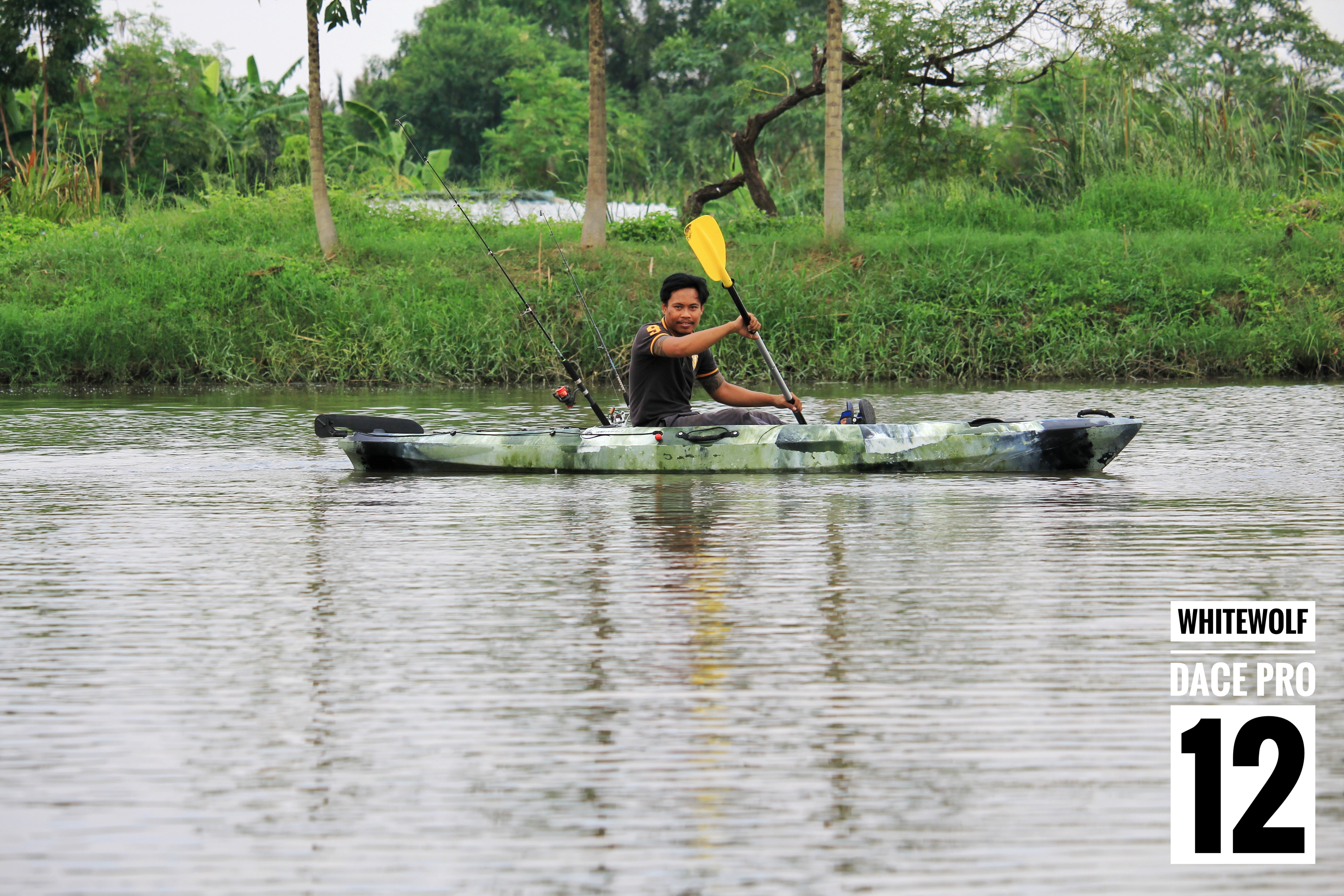 เรือคายัคตกปลา 12 ฟุต / Fishing kayak 12 ft