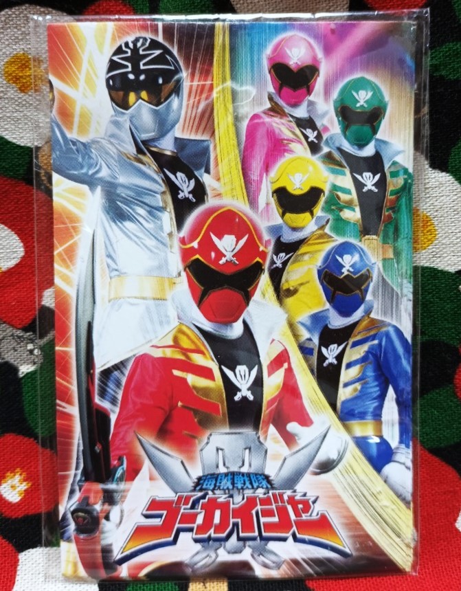 Kaizoku sentai GOKAIGER ซองจดหมาย ซองอั่งเปา ขบวนการเซนไต 1 แพ๊ค มี 4 ซอง ของแท้จากญี่ปุ่น Made in JAPAN Size : 7 x 11 cm
