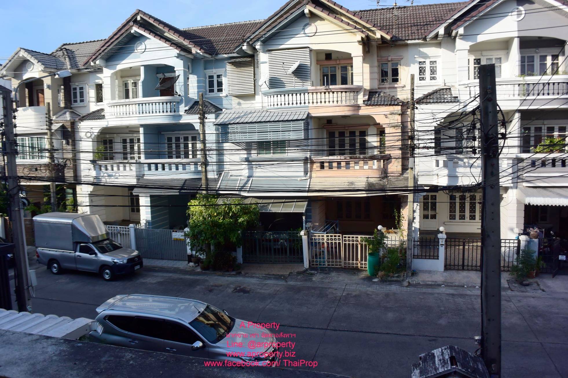 ให้เช่าบ้าน 3 ชั้น .ตรงข้ามเซ็นทรัลแจ้งวัฒนะ เลี้ยงสัตว์ได้