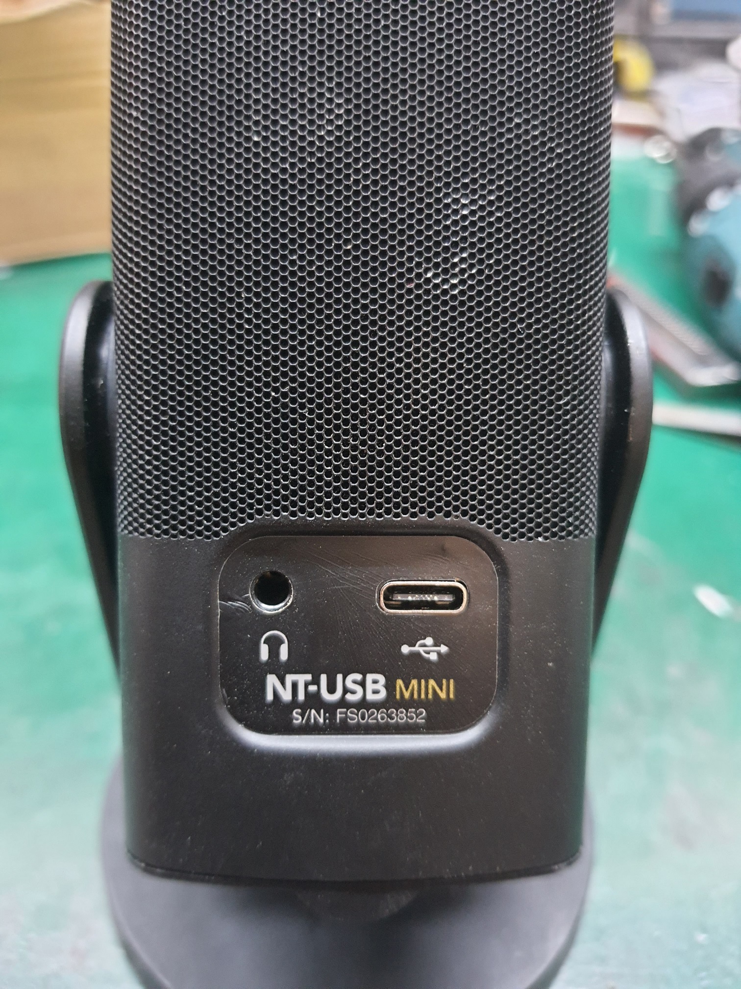 ซ่อมไมโครโฟน USB Microphone RODE NT-USB MINI อาการเปิดไม่ติด